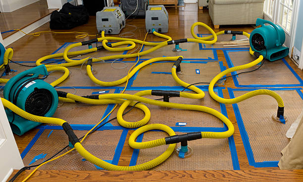 Professional Crawl Space Water Removal technician working in Old Orchard Beach, ME